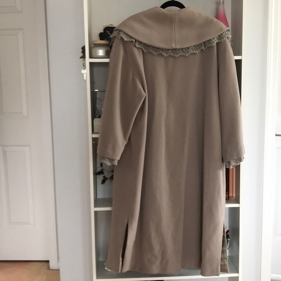 BYBLOS Vintage Oversized Shawl Collar Coat - Picture 3 of 10